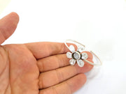 Bracelet Blanks Bangle Blanks Cuff Blanks Adjustable Bracelet Blank Antique Silver Plated Brass ( 10mm Blanks ) G7816