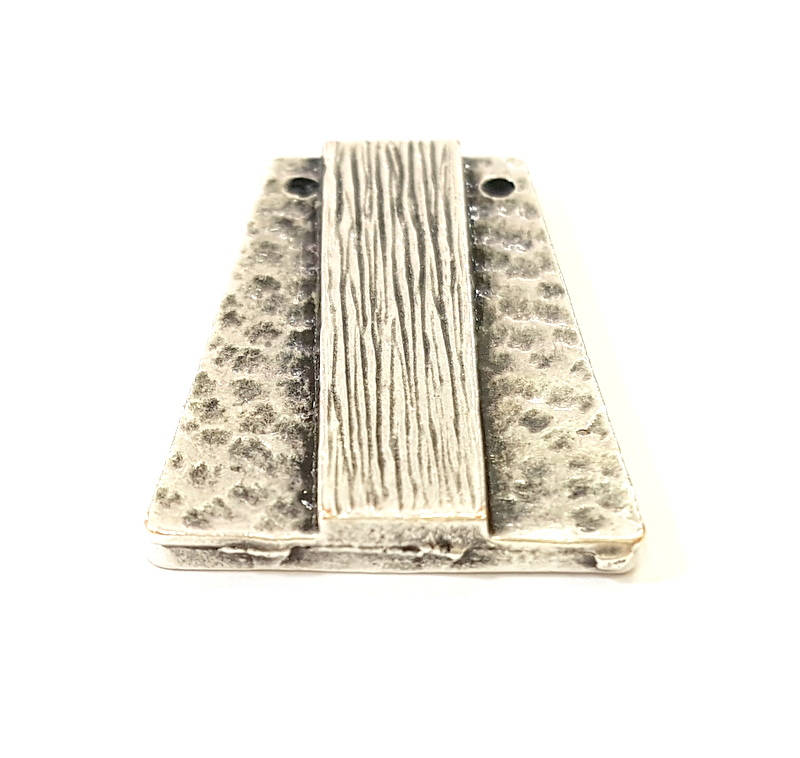 Silver Pendant Antique Silver Plated Pendants (38x28mm)  G7833