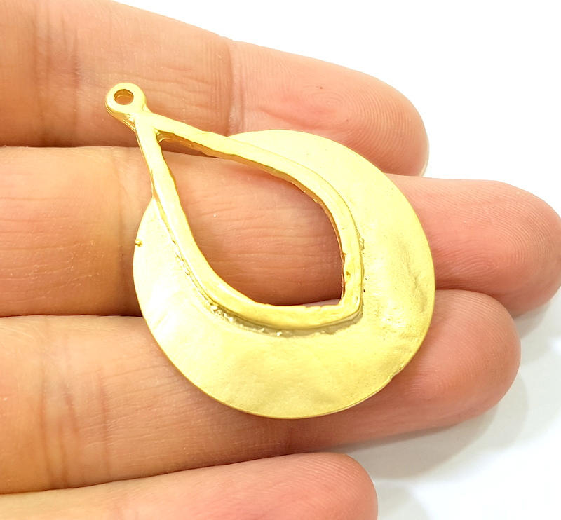 Gold Pendant Gold Plated Pendant (46x34mm)  G8302