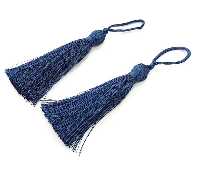 2 Night Blue Tassel (78 mm - 3 inches) G8308