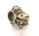 Silver Ring Blank Base Bezel Settings Cabochon Base Mountings Adjustable (15x12mm and 3mm Blank) , Antique Silver Plated Brass G8318