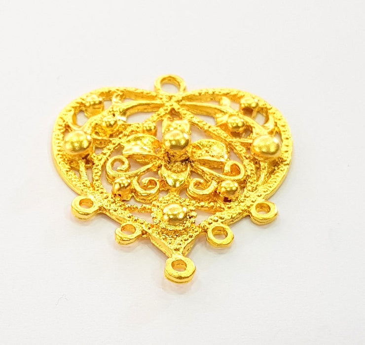 Gold Pendant Gold Plated Pendant (42x38mm)  G7923