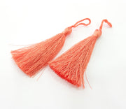 2 Blush Pink Tassel (78 mm - 3 inches) G8064