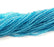 Cerulean Blue Rondelle Faceted Glass Beads 2,5x2 mm 1 Strand approx 40 cm ( approx 15 inch-  approx 190 Pcs) G8104