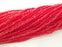 Red Rondelle Faceted Glass Beads 2,5x2 mm 1 Strand approx 40 cm ( approx 15 inch-  approx 190 Pcs) G8106