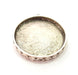 Silver Pendant Blank Bezel Base Setting Necklace Blank Mountings Antique Silver Plated  (29mm blank) G8136