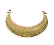 Antique Bronze Collar Pendant Pendant Antique Bronze Connector (145x32mm) G8159