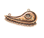 Antique Copper Pendant Antique Copper Plated Pendant (73x47mm) G8168