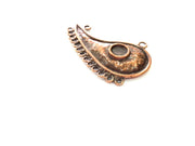 Antique Copper Pendant Antique Copper Plated Pendant (73x47mm) G8168