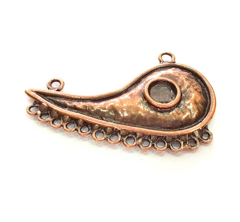 Antique Copper Pendant Antique Copper Plated Pendant (73x47mm) G8168