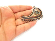 Antique Copper Pendant Antique Copper Plated Pendant (73x47mm) G8168