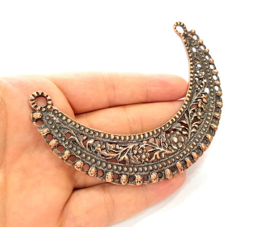 Antique Copper Pendant Antique Copper Plated Pendant (114x25mm) G9594