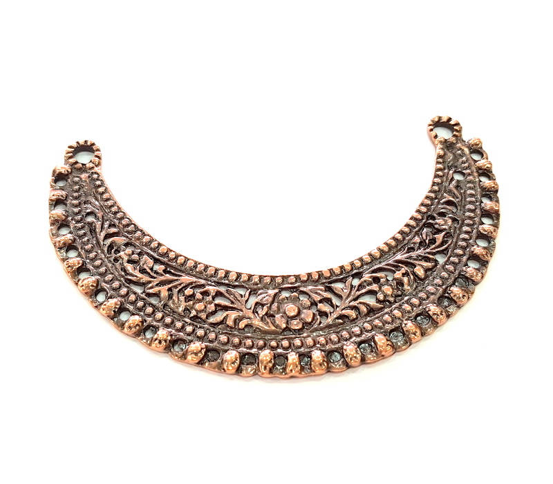 Antique Copper Pendant Antique Copper Plated Pendant (114x25mm) G9594