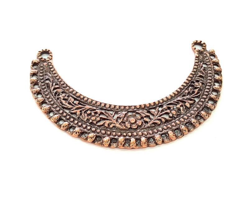 Antique Copper Pendant Antique Copper Plated Pendant (114x25mm) G9594
