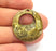 2 Antique Bronze Charm Antique Bronze Plated Charm (31x27mm) G8435