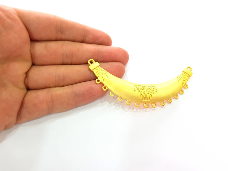 Gold Pendant Collar Pendant Gold Plated Pendant (89x19mm)  G8450