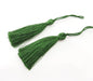 2 Dark Green Tassel (78 mm - 3 inches) G8201