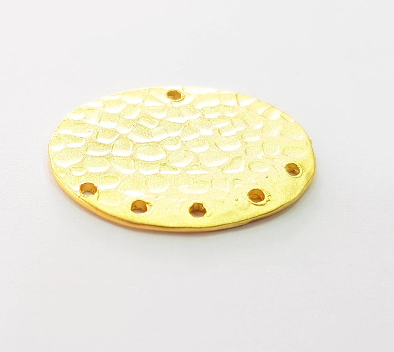 Gold Plated Connector Gold Plated Brass Charms (40x22mm)  G8489