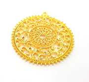 Gold Pendant Pendant Gold Plated Pendant (49mm)  G8502