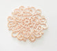 Rose Gold Pendant Rose Gold Plated Pendant (50 mm)  G8211
