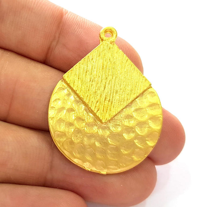 Gold Pendant Gold Plated Pendant (38x30mm) G8250