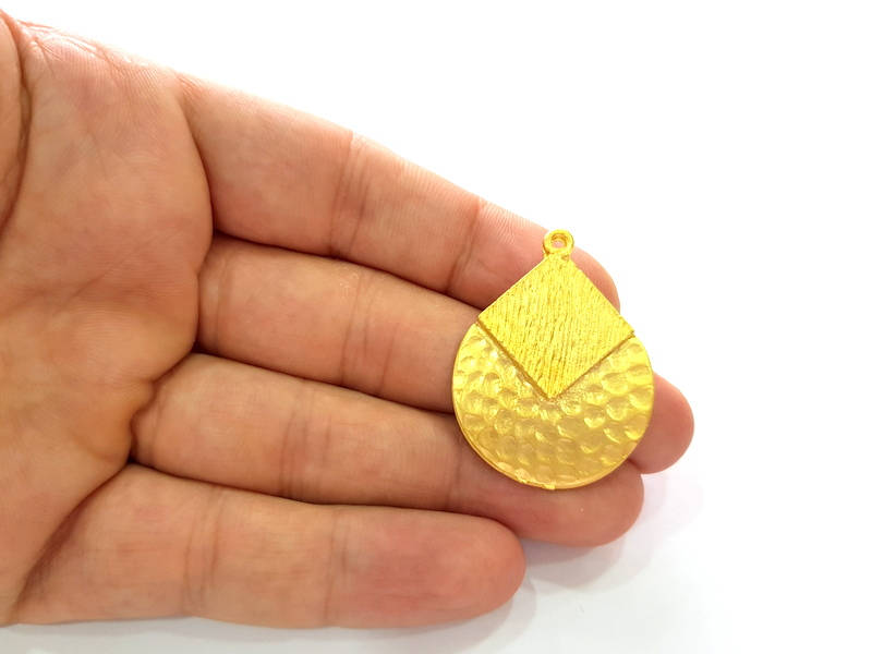 Gold Pendant Gold Plated Pendant (38x30mm) G8250