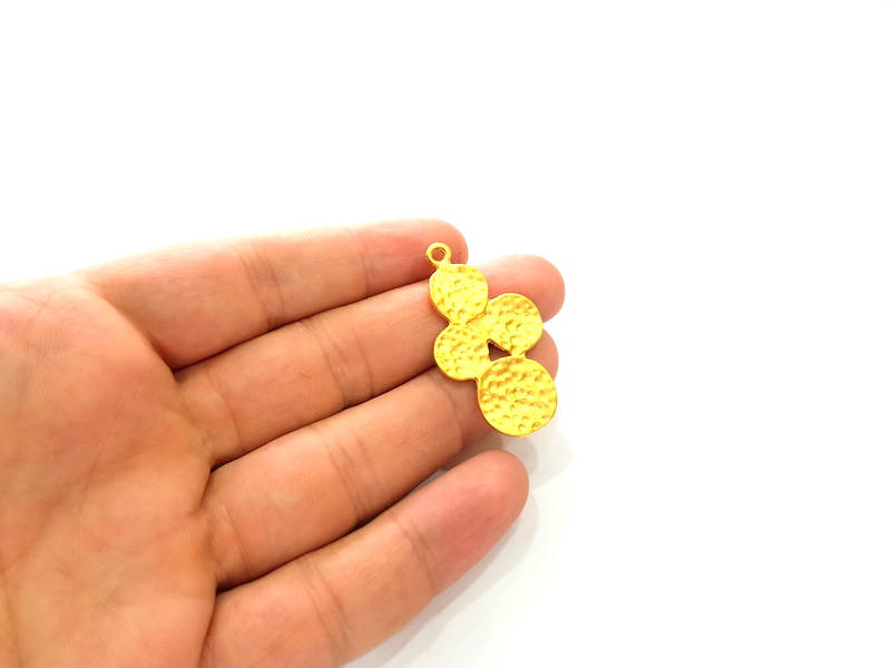 Gold Pendant Gold Plated Pendant (43x24mm) G8254