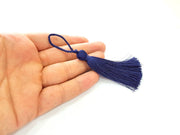 2 Dark Navy Blue Tassel (78 mm - 3 inches) G8260