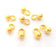 10 Gold Ball Charms Gold Plated Charms  (5mm)  G8274