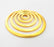 Gold Pendant Gold Plated Pendant (45mm)  G14369