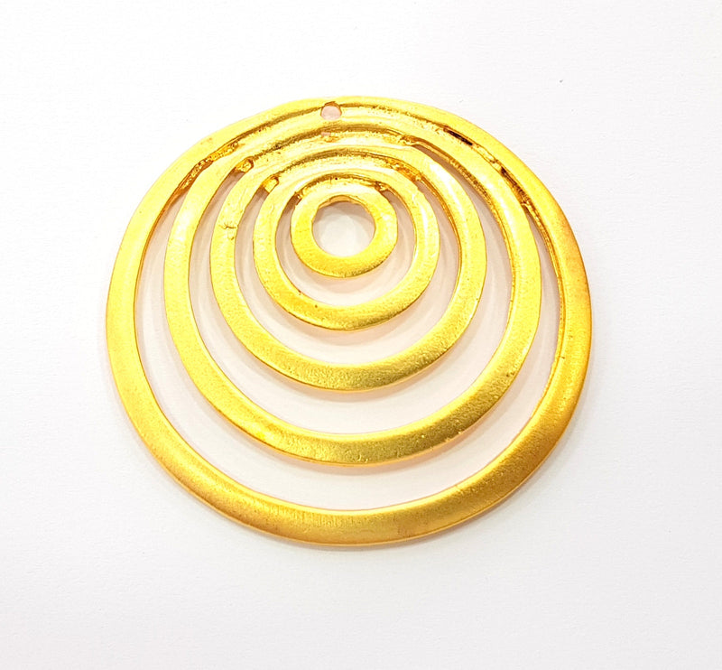 Gold Pendant Gold Plated Pendant (45mm)  G14369