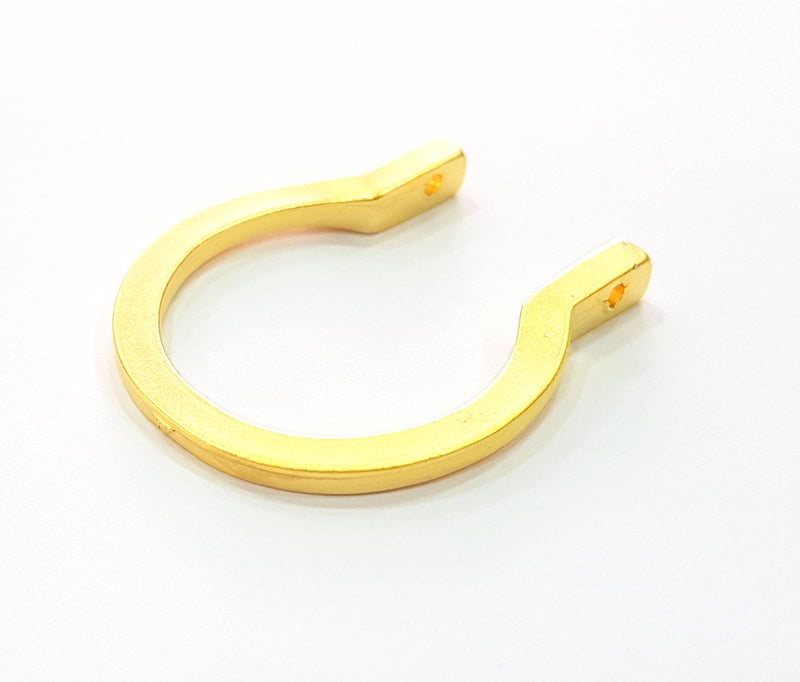 Gold Connector Gold Plated Connector Pendant (40x35mm)  G8575