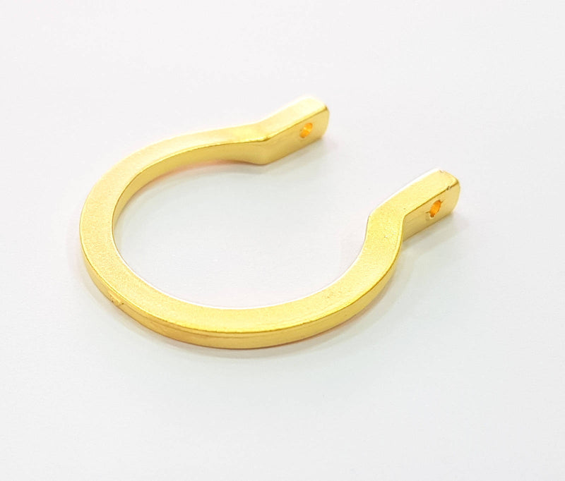 Gold Connector Gold Plated Connector Pendant (40x35mm)  G8575