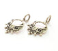 2  Antique Silver Plated Brass Charms 26x17 mm G8286