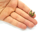 30 Antique Bronze Charm Antique Bronze Plated Charm (17x7mm) G8583