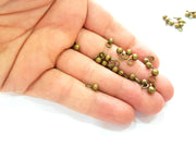 30 Antique Bronze Charm Antique Bronze Plated Charm (9x4mm) G8585