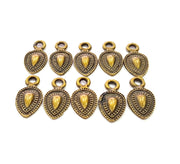 20 Antique Bronze Charm Antique Bronze Plated Charm (15x8mm) G8588