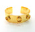 Gold Bangle Blanks Bracelet Blanks Hammered Cuff Blanks Adjustable Bracelet Blank Gold Plated Brass (10mm Blanks ) G8598