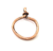 2 Antique Copper Pendant Antique Copper Plated Pendant (43x30mm) G14051
