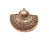 Antique Copper Tribal Pendant Antique Copper Plated Pendant (32x29mm) G8666