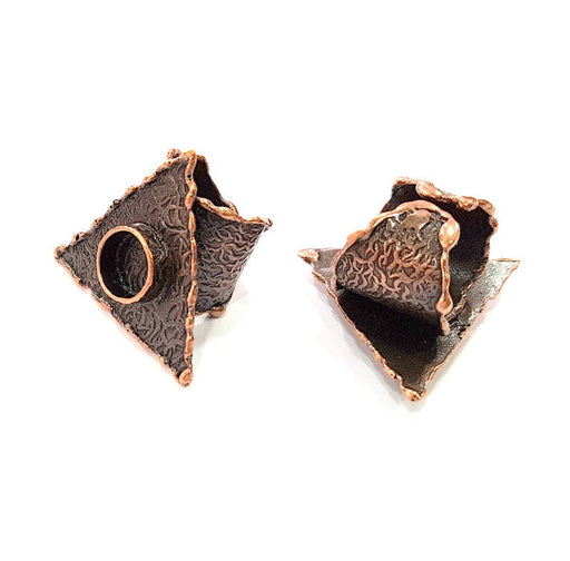 Copper Ring Blank inlay Ring Blank Mosaic Ring Bezel Base Settings Cabochon Mountings (10mm blank ) Antique Copper Plated Brass G8741