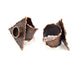 Copper Ring Blank inlay Ring Blank Mosaic Ring Bezel Base Settings Cabochon Mountings (10mm blank ) Antique Copper Plated Brass G8741