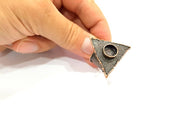 Copper Ring Blank inlay Ring Blank Mosaic Ring Bezel Base Settings Cabochon Mountings (10mm blank ) Antique Copper Plated Brass G8741