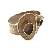 Hammered Bracelet Blanks Bangle Blanks Cuff Blanks Adjustable Bracelet Blank Antique Bronze Plated Brass (10mm and 20x15mm Blanks) G8784