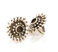 Silver Ring Blank Base Bezel Settings Cabochon Base Mountings Adjustable (9mm Blank) , Antique Silver Plated Brass G8321