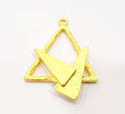 Gold Charm Gold Plated Charms  (47x35mm)  G8832