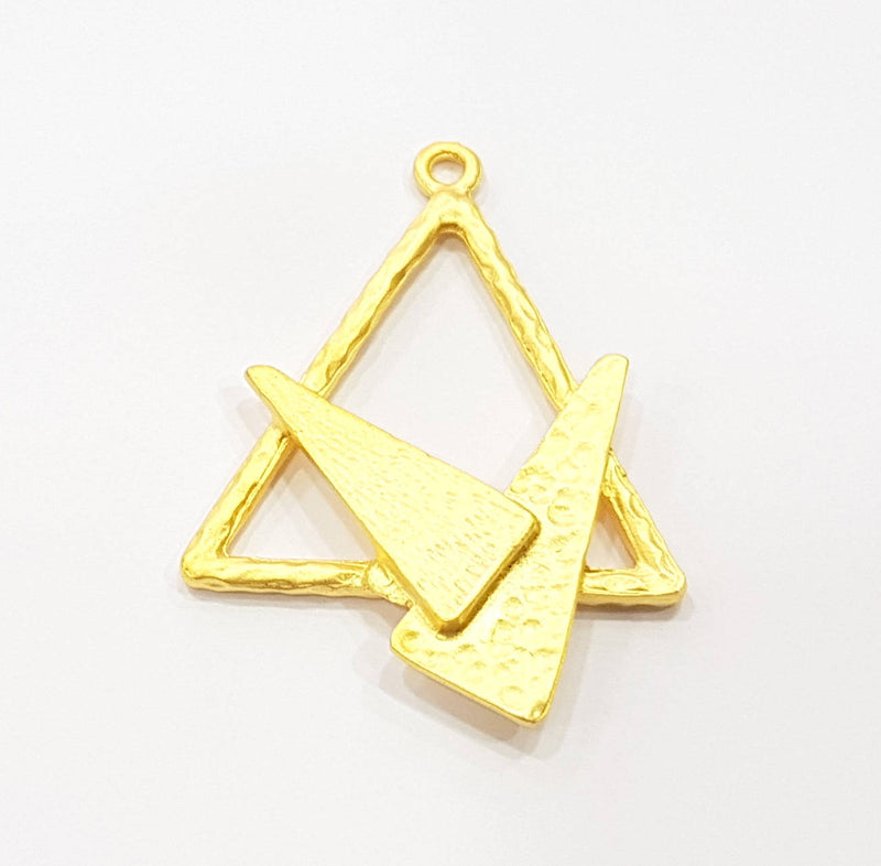 Gold Charm Gold Plated Charms  (47x35mm)  G8832