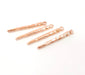 4 Rose Gold Pendant Rose Gold Plated Pendant (38x4 mm)  G7956