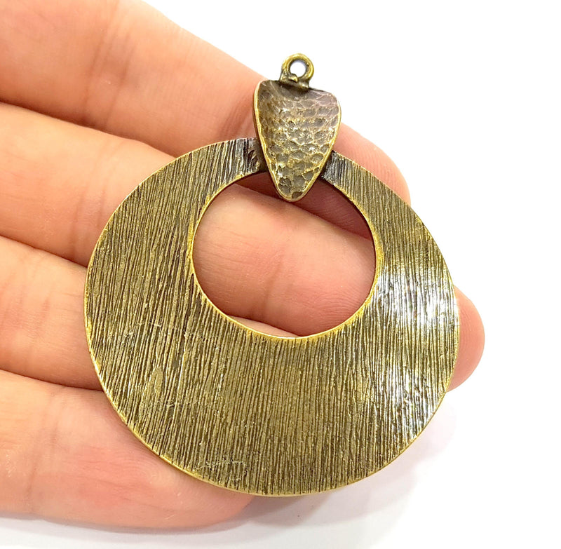 Antique Bronze Pendant Antique Bronze Plated Pendant (58x49mm) G8403