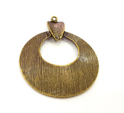 Antique Bronze Pendant Antique Bronze Plated Pendant (58x49mm) G8403